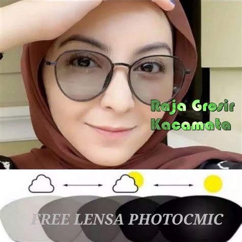 Jual Grosir Kacamata Pria Dan Wanita Sudah Photocromic Anti