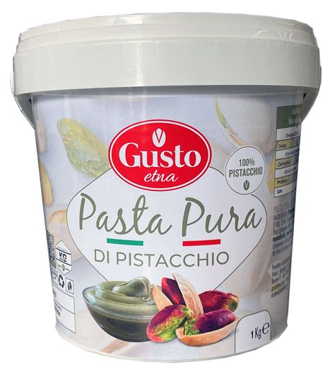 Pasta Pura Di Pistacchio Pistazienmark Kg Riccardo Amatulli Import