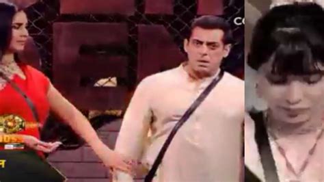 Bigg Boss 17 Salman Khan Slams Khanzaadi For Fighting Mannara In Front