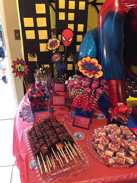 Diy Spiderman Party Games At Harold Clarke Blog