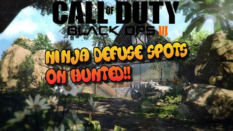 Call Of Duty Black Ops 3 Ninja Defuse Spots On Hunted Ninja Defuse