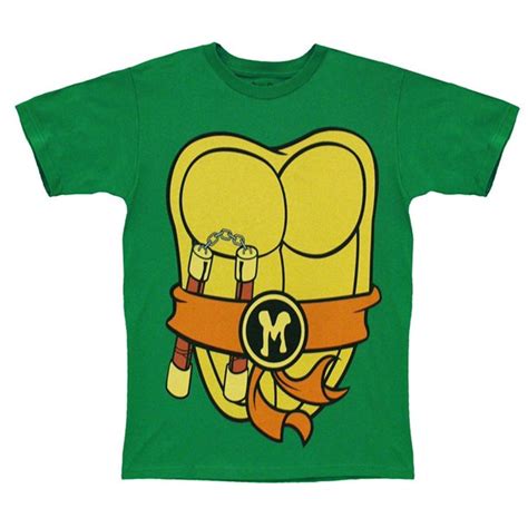 Mens Teenage Mutant Ninja Turtles Adult Costume Graphic T Shirt