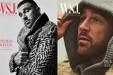 Travis Kelce will be on the cover of the Wall Street Journal Magazine ...