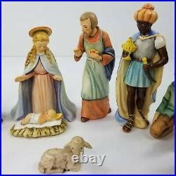 Vtg Piece Hummel Goebel Nativity Set West Germany All Tmk