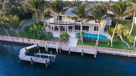 Stunning Deep Water Canal Front Home In Vero Beach Florida Luxury