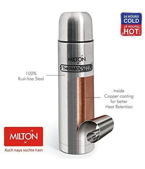 Buy Milton Thermosteel Flip Lid Steel Flask Ml Online At