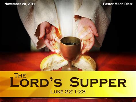 Ppt Lords Supper Powerpoint Presentation Free Download Id2232588