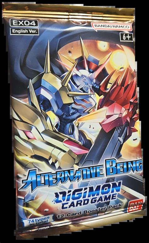 EX 4 Alternative Being Booster Digimon Card Game Game Kiwi