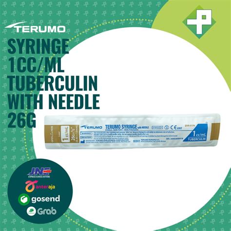 Jual Spuit Cc Ml Terumo Tuberculin G Isi S Jarum Suntik Terumo