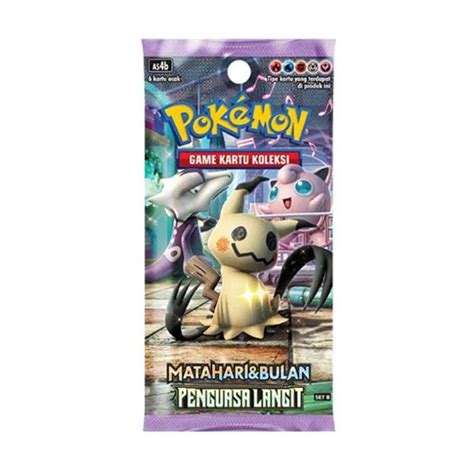 Jual Pokemon Indonesia Booster Box Seri Ke 4 Penguasa Langit Set B Card