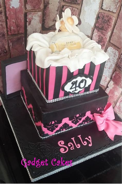 40th Birthday Cake Decorated Cake By Gadget Cakes Cakesdecor