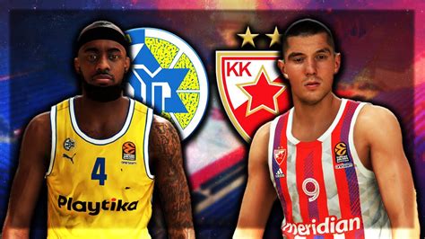 Maccabi Tel Aviv Vs Crvena Zvezda Euroleague Round Youtube