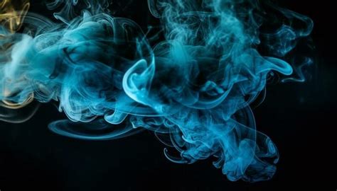 Blue Smoke Black Background Stock Photos, Images and Backgrounds for ...