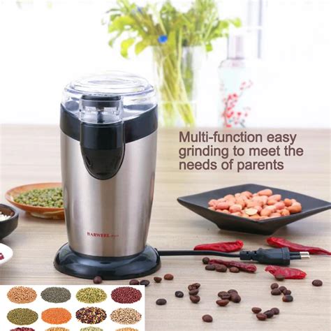 Grinding Machine Electric Coffee Grinder Home Grinding Coffee Bean Sauce Superfine Mill Semi ...