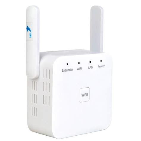 Repeteur de signal Répéteur WiFi sans fil 2 4 5Ghz 300 Mbps 1200 Mbps