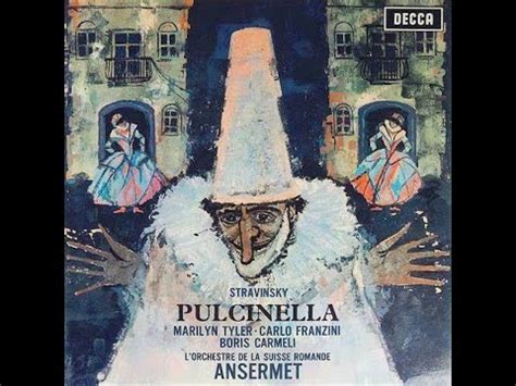 Ernest Ansermet Stravinsky Pulcinella Youtube