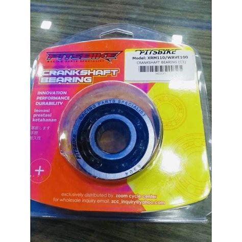 WAVE100 XRM110 CRANK BEARING Cranckshaft Frictionless Racing 6304 6304