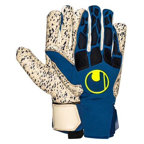 Uhlsport Goalkeeper Gloves Hyper Act Supergrip HN Night Blue White