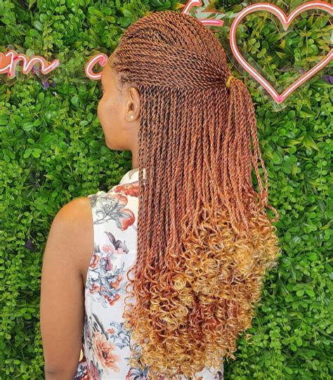 52 Gorgeous Goddess Braids Box Braids With Curly Strands Hood Mwr