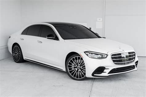 Black Mercedes 2022 S Class