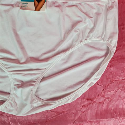 Sheer Panties Shiny Silky Satin Nylon Gusset Sz 5xl 12 Sissy Sexy