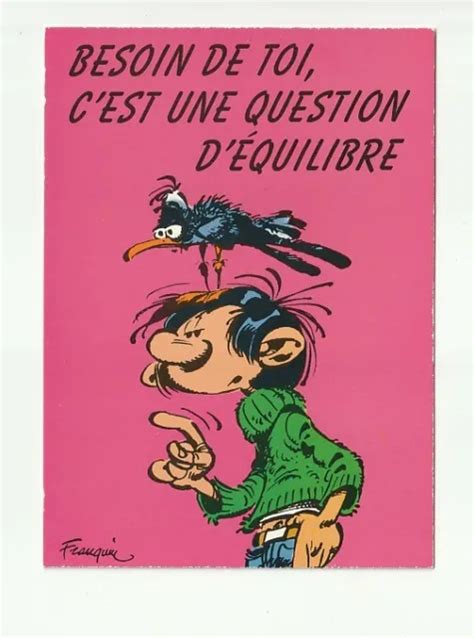 Gaston Lagaffe Carte Postale N Editions Dalix Dit E En