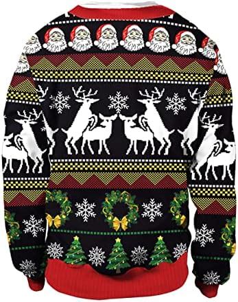 H Sslicher Weihnachtspullover Herren Damen Xmas Pullover Damen Ugly