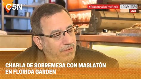 CHARLA de SOBREMESA con MASLATÓN en FLORIDA GARDEN YouTube