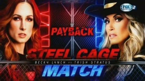 Becky Lynch Vs Trish Stratus Advertised For Wwe Payback