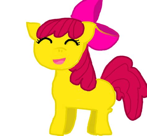 Happy Applebloom By Shadowoflive On Deviantart