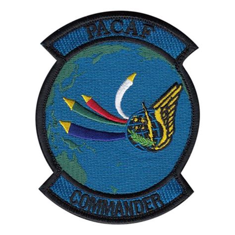 Hq Pacaf Custom Patches Headquarter Pacific Air Forces Patches