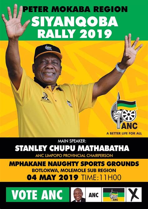 Anclimpopo On Twitter Regional Siyanqoba Rally In Norman Mashabane