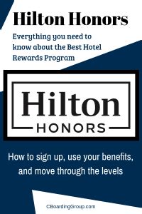 Hilton Honors Rewards Program - a Fresh Look