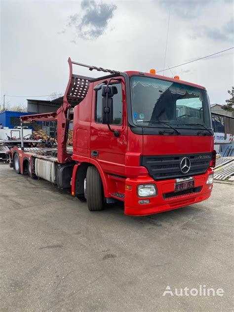 Ci Ar Wka Do Przewozu Samochod W Mercedes Benz Actros Na Sprzeda