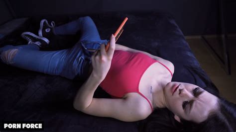CAUGHT WATCHING PORN Real Built In TV Hidden Cam Real Orgasm While Watching Hardcore Por