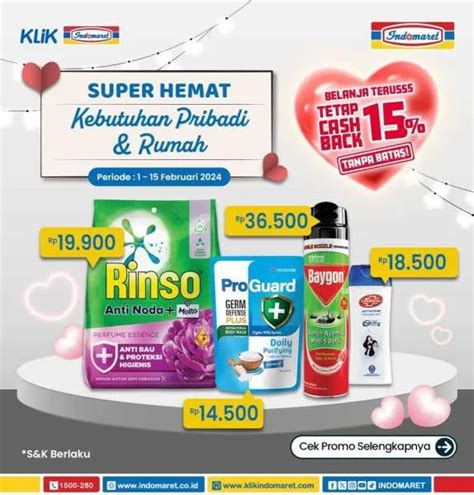 Katalog Promo Indomaret Super Hemat Periode Februari