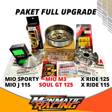 Jual Paket Upgrade Kirian Cvt Mio M Mio Sporty Pulley Racing Kirian