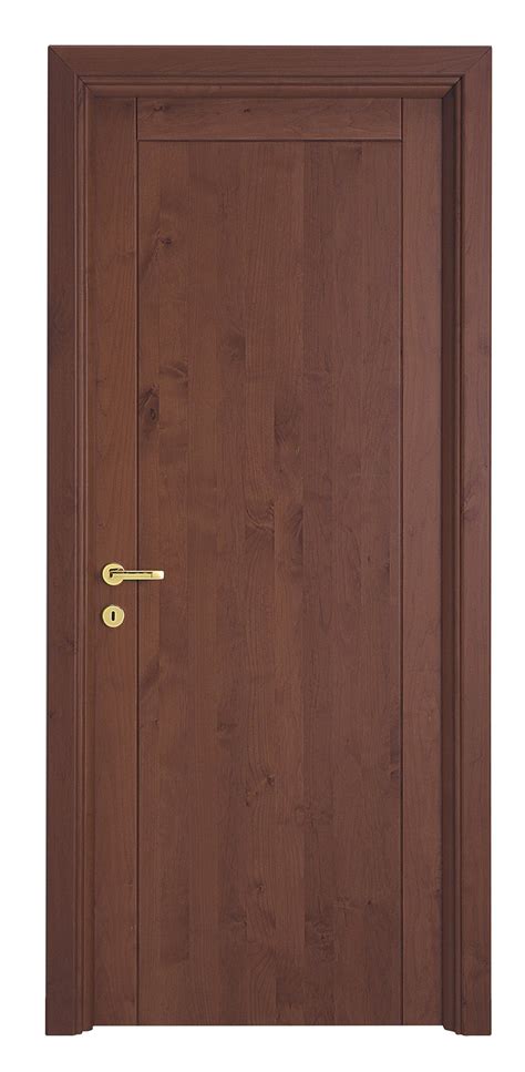 Hinged Solid Wood Door Ricci Massello Contemporaneo Collection By Dierre