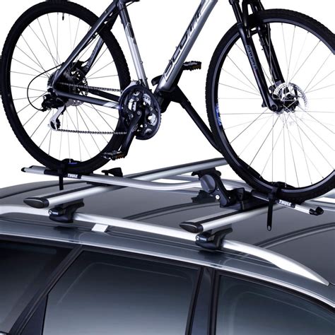 Thule Proride Twin Pack Roof Mount Silver Cycle Carrier