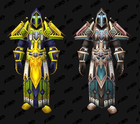 Recolored Tier Sets Datamined In Wow Patch General