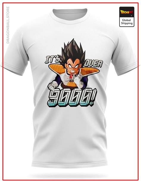 Dragon Ball T Shirts Vegeta Over 9000 DBZ Store ID10045 Dragon