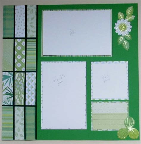 Creative Memories Page Layout Scrapbooking Layouts Border Fun