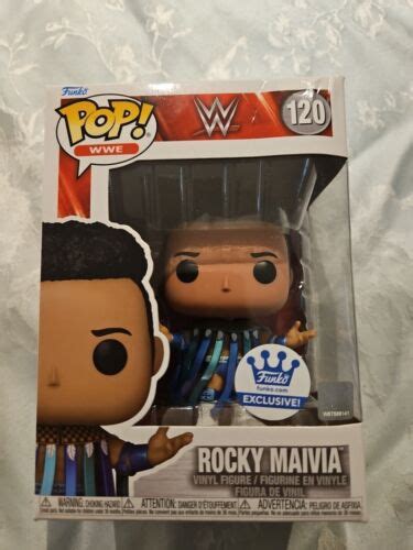 Funko Pop Wwe Rocky Maivia Metallic Funko Exclusive Box