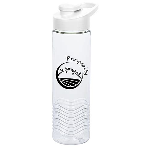 4imprint Ca Clear Impact Twist Water Bottle With Flip Carry Lid 24