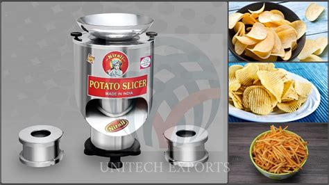 Nirali Potato Chips Wafer Machine Or Potato Slicer Machine Pcm250