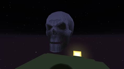 Skull Sculpture Build Minecraft Map