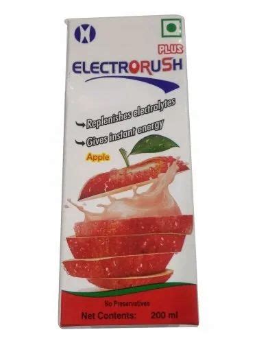 Red Sugar Plus Eletrorush Apple Ors Liquid At Rs Box In Mayurbhanj