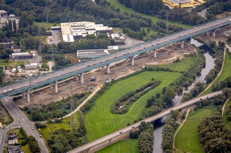 Hagen Aus Der Vogelperspektive Baustelle Zum Sanierung Und