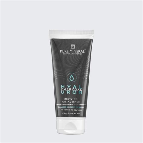 Hyaluron Charcoal Reviving Facial Wash Pure Mineral