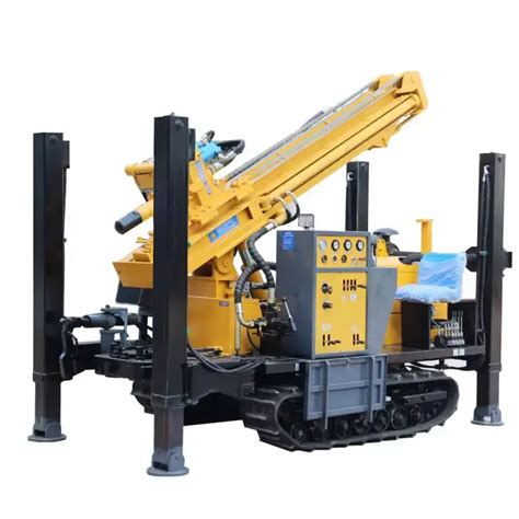 180m Drilling Depth Hydraulic Crawler Water Borehole Drilling Rig